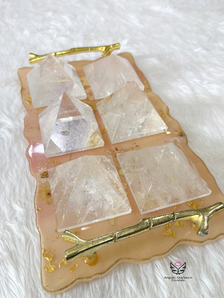 Clear Quartz Pyramid XL Size