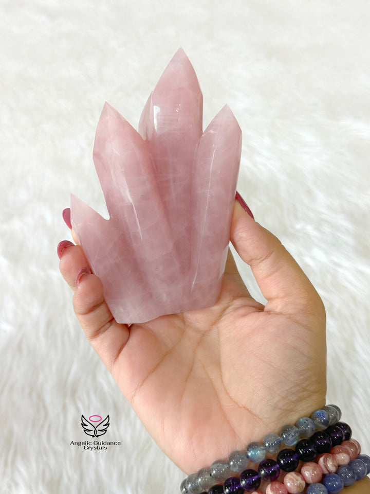 Rose Quartz Multi Tower 