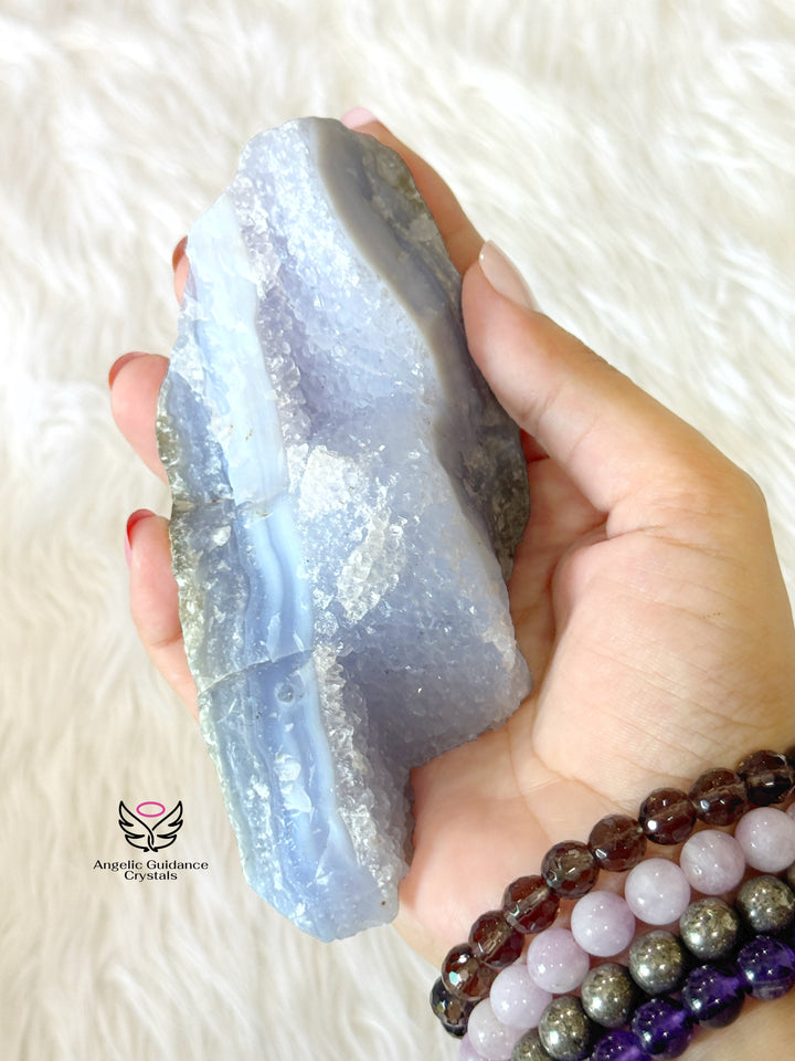 Blue Lace Agate Cluster Medium