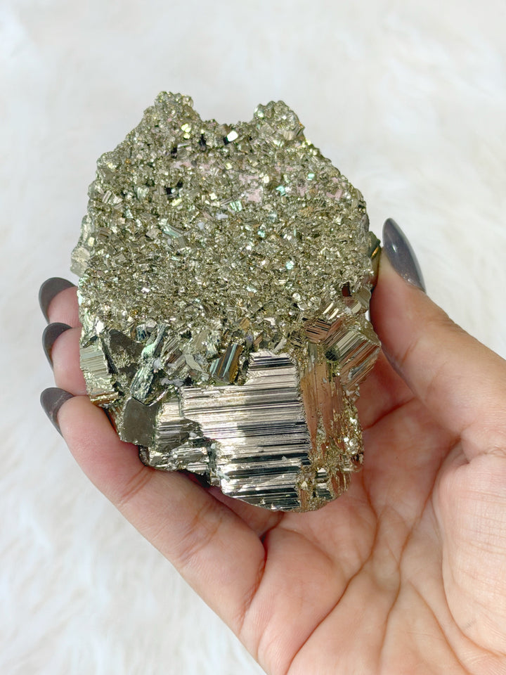 Pyrite Cubic Cluster 7