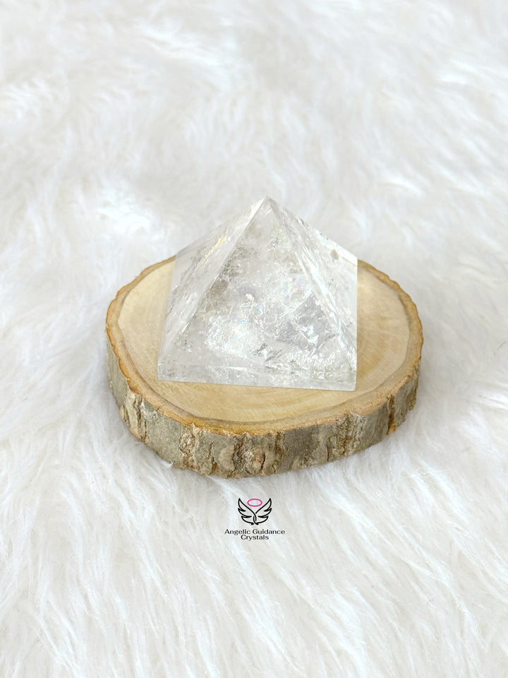 Clear Quartz Pyramid Small