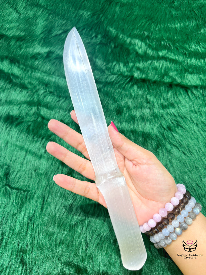 Selenite Cord Cutting Knife XL AAA