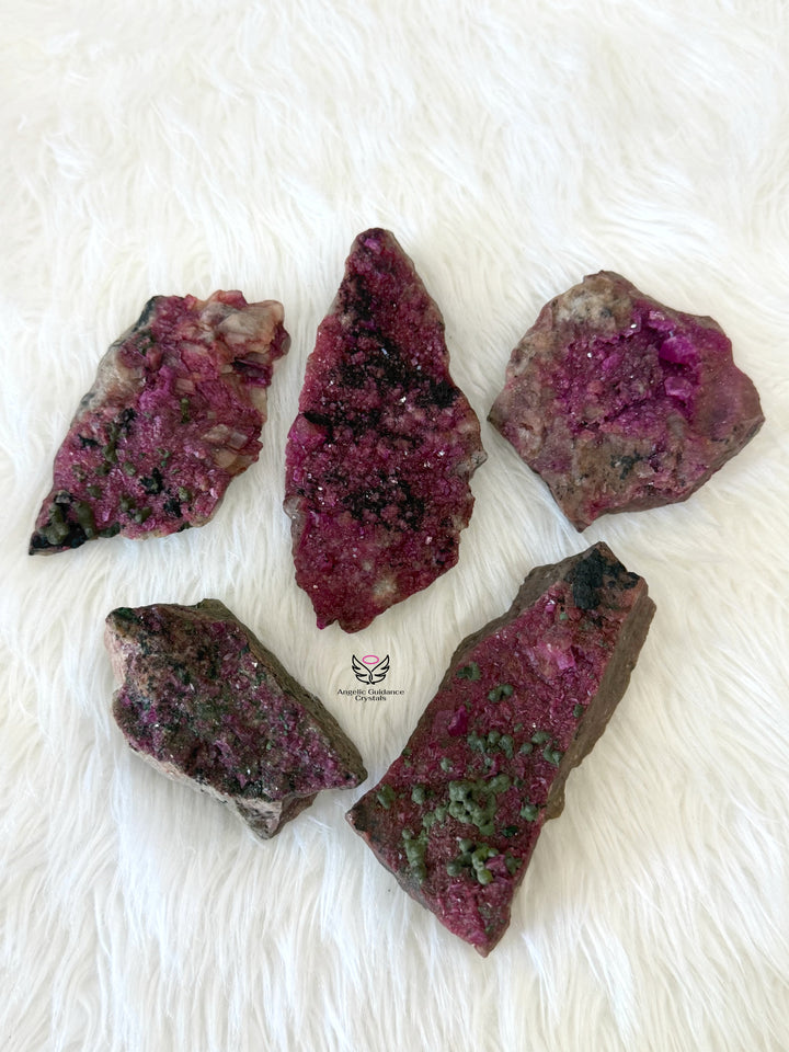 Pink Cobalto Calcite Raw Stone