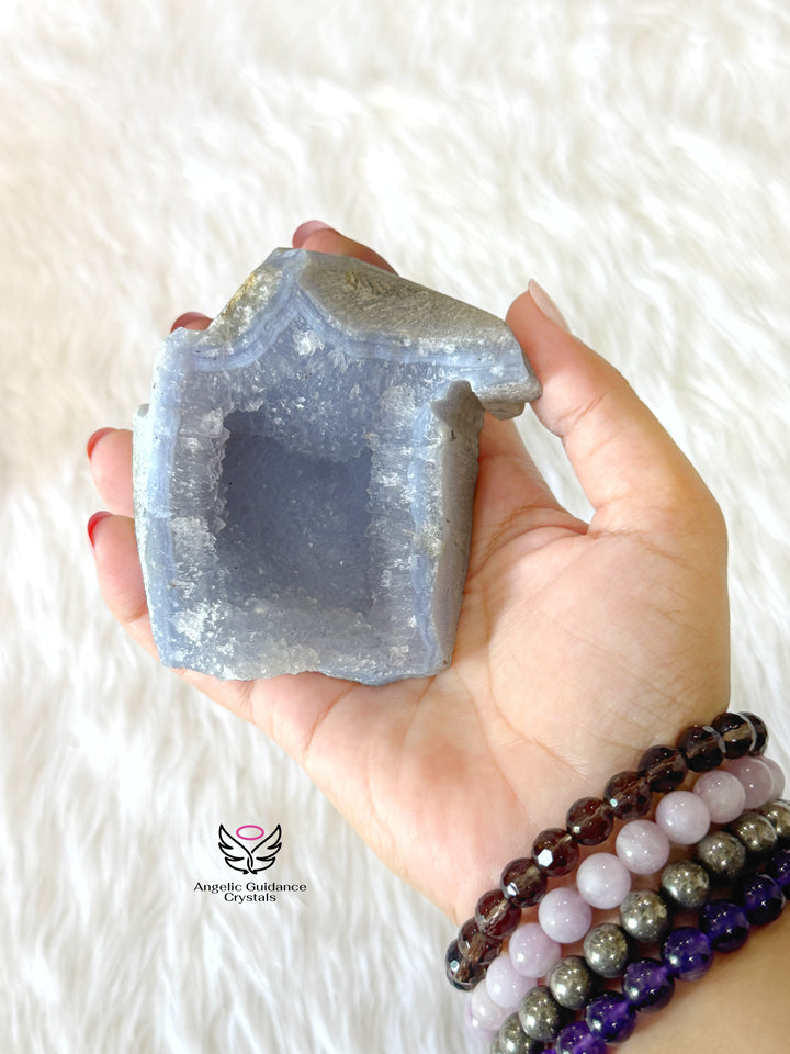 Blue Lace Agate Cluster Large