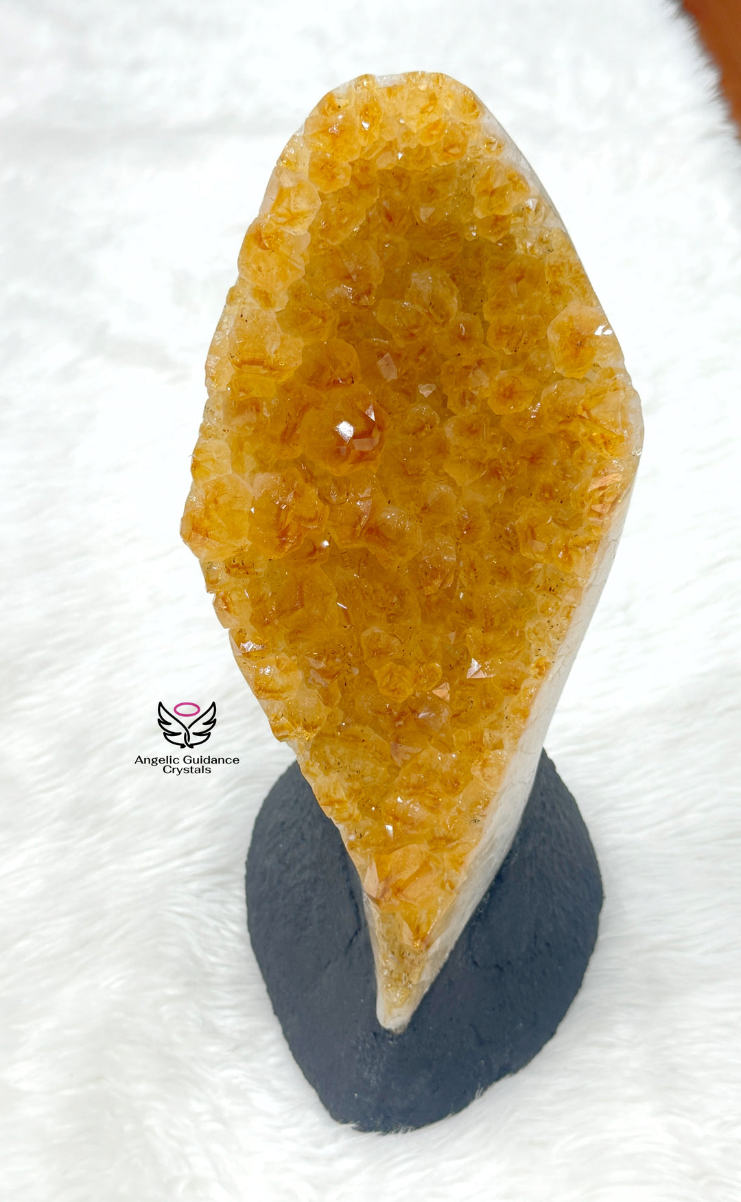 Citrine Standing Cluster 2