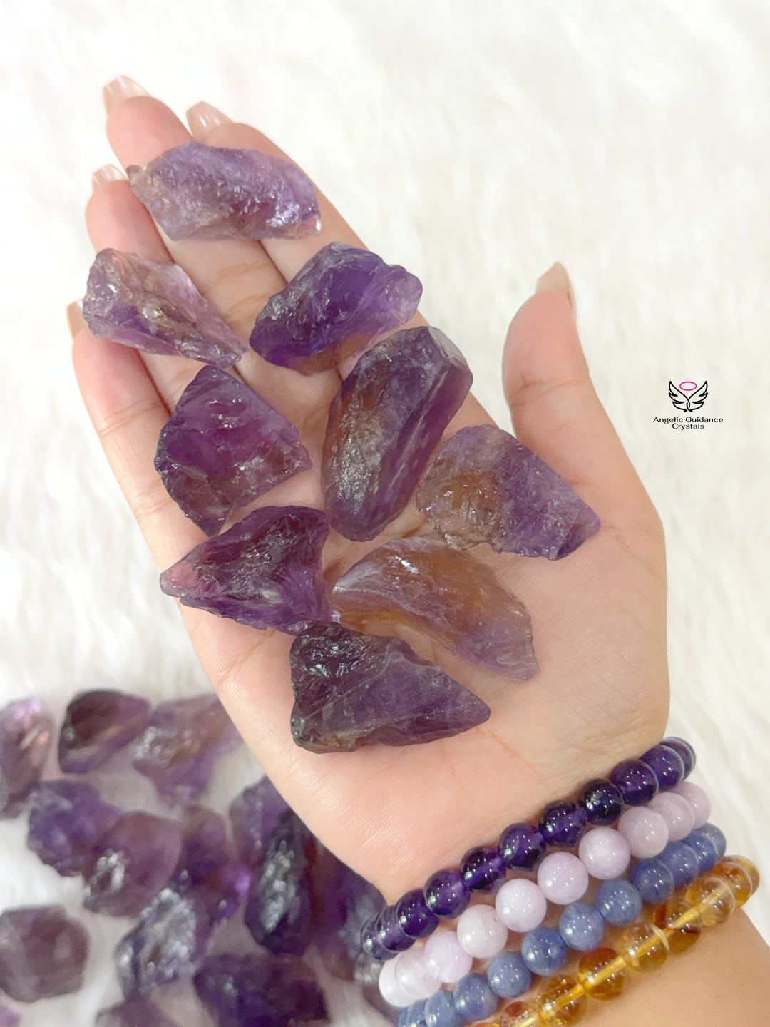 Ametrine Raw Stone Small
