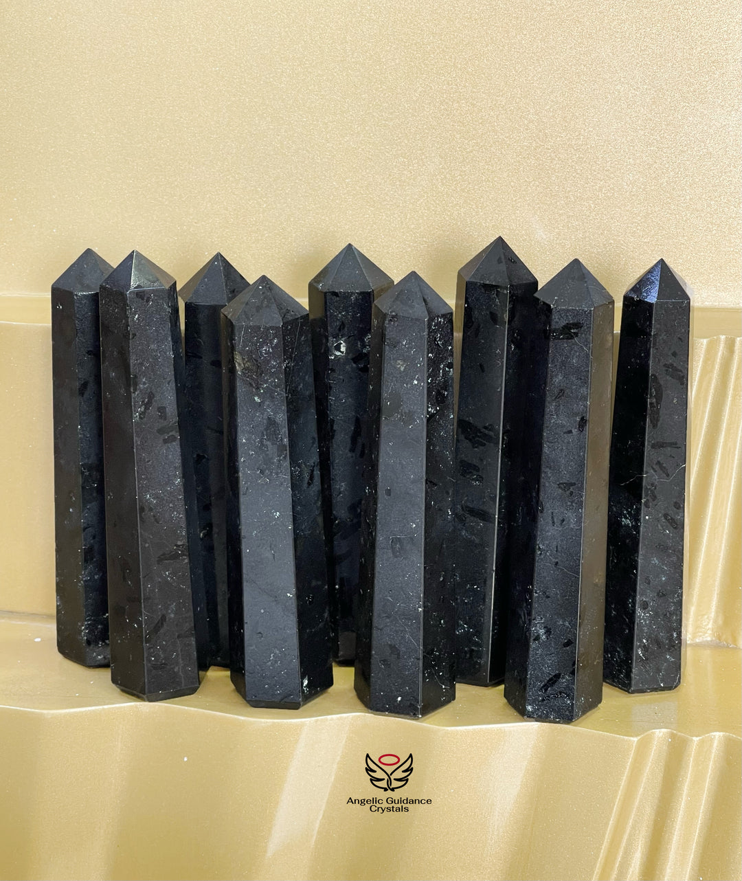 Black Tourmaline Natural Tower