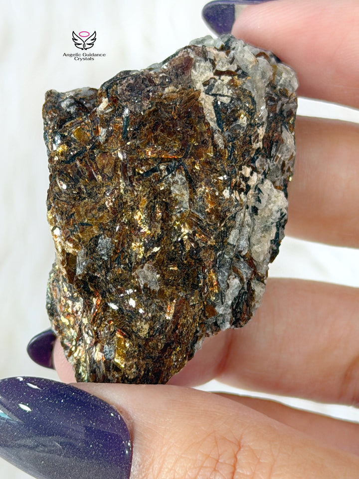Astrophyllite Raw Stone For Transformation &amp; Growth Lot 1