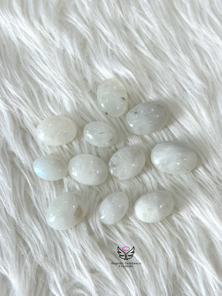 White Moonstone Cabochon