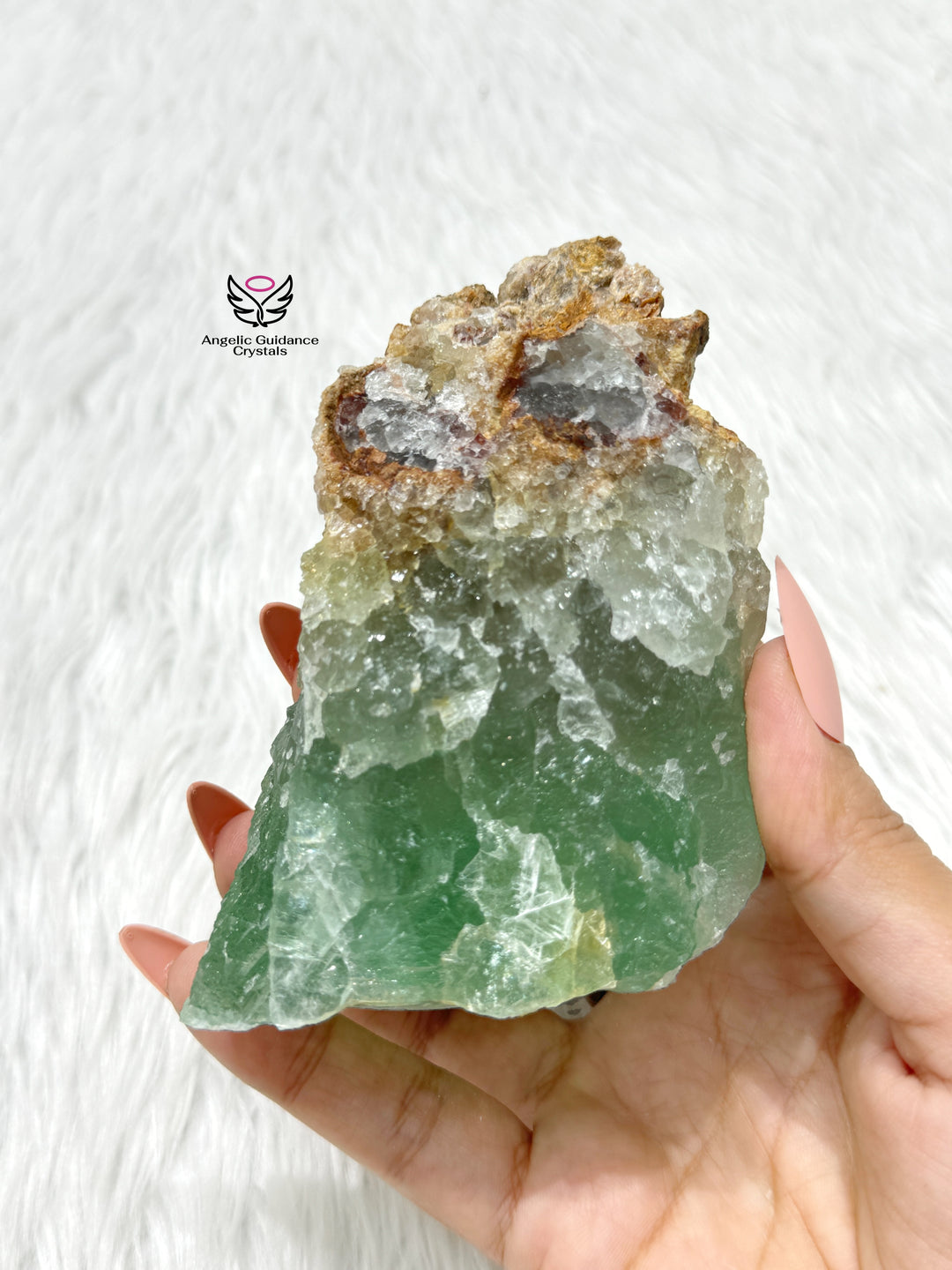 Green Fluorite Raw Stone #2