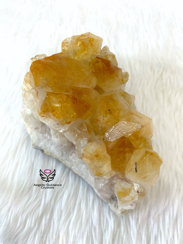 Citrine Cluster Large 2