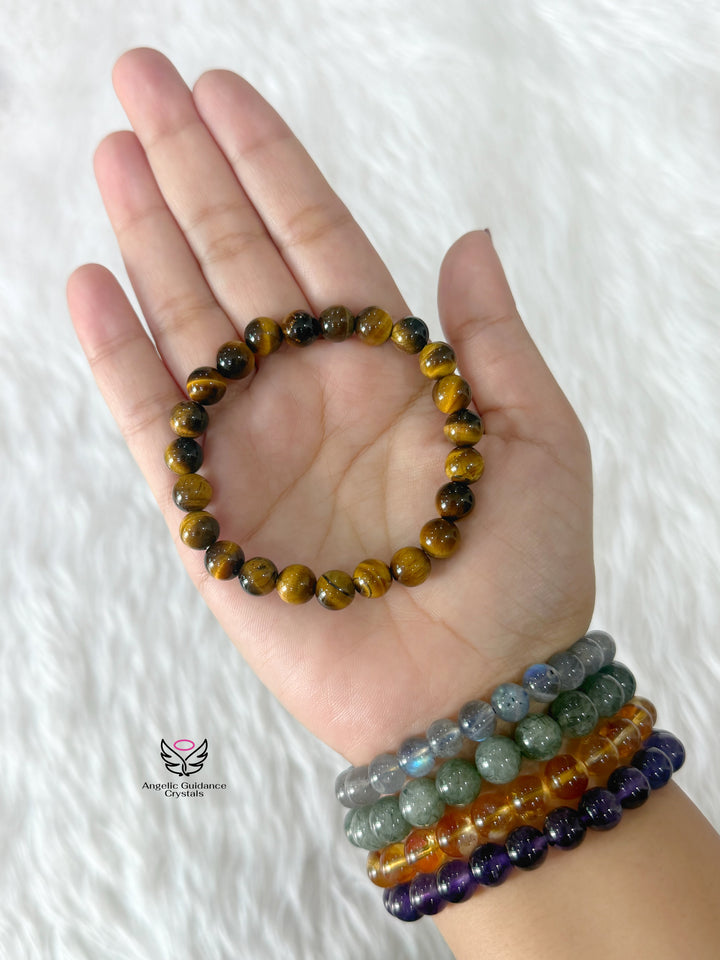 Tigers Eye Bracelet 8mm Aaa