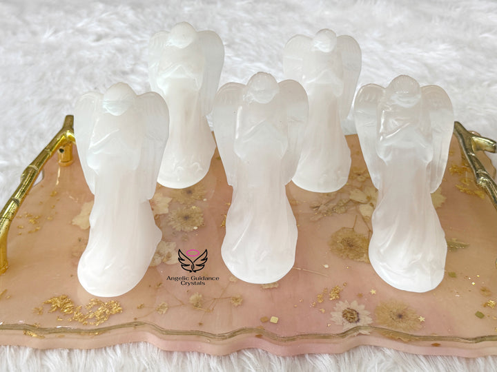 Selenite Angel 12 Inch
