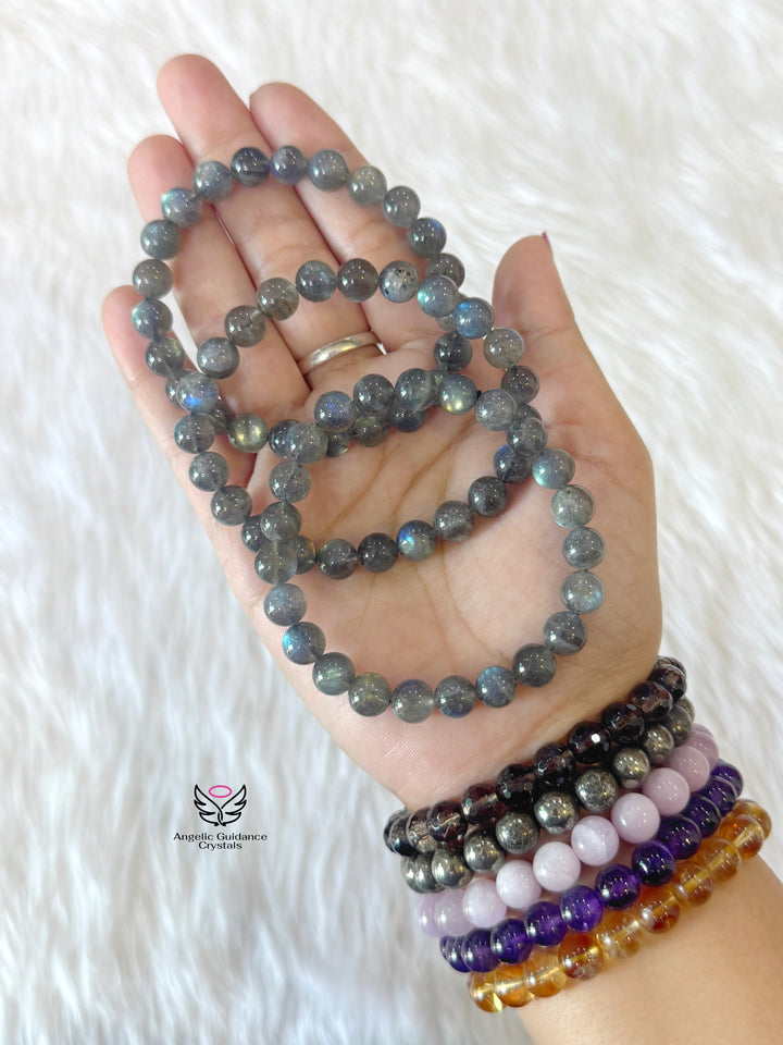 Labradorite Bracelet AAA 8mm