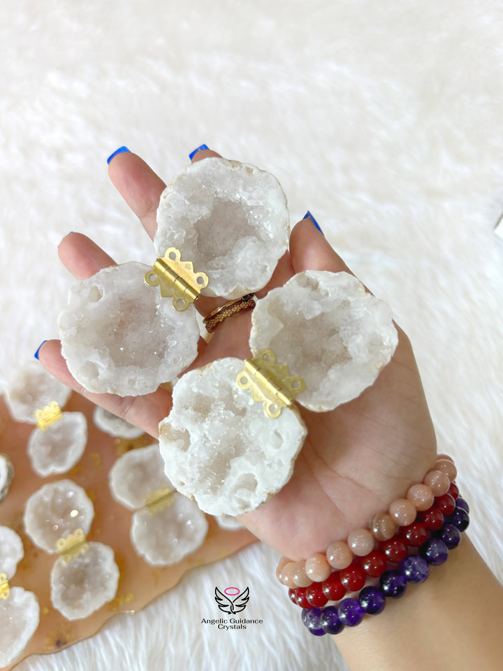 Quartz Geode Box Medium
