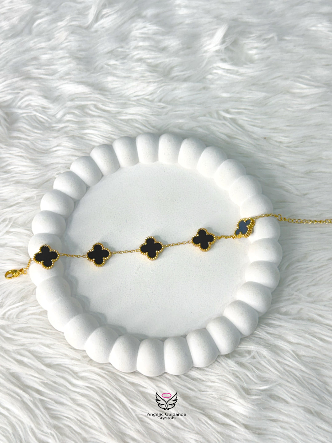 Black Onyx Anti Tarnish Bracelet | Removes Negativity