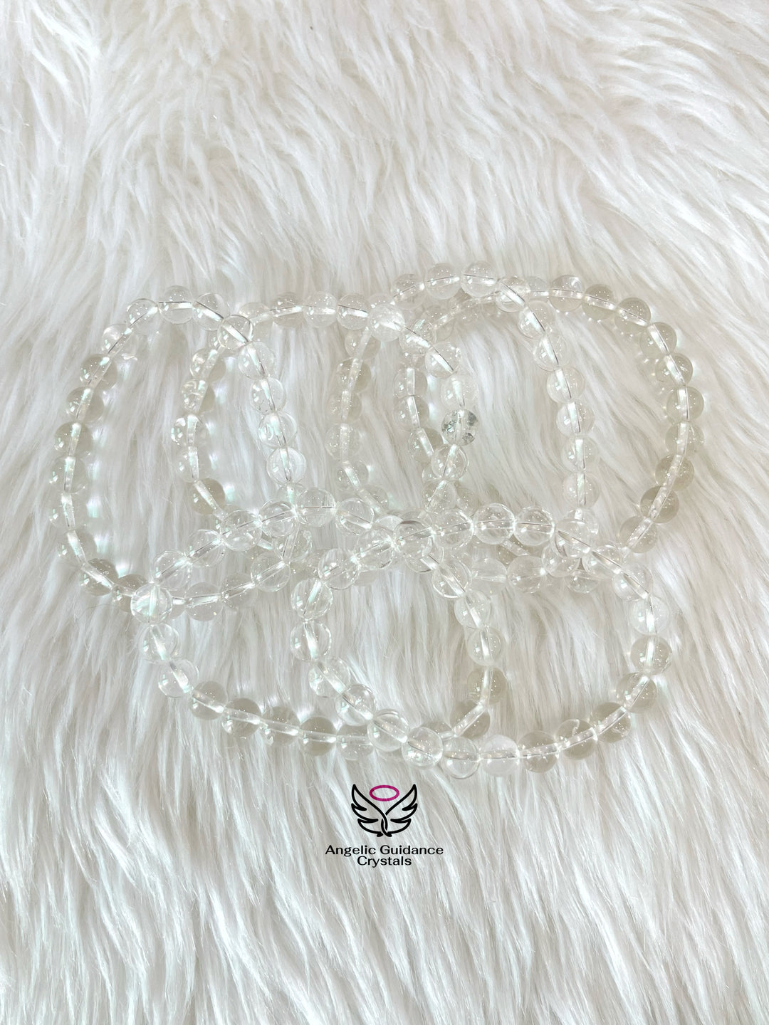 Clear Quartz Round Bracelet