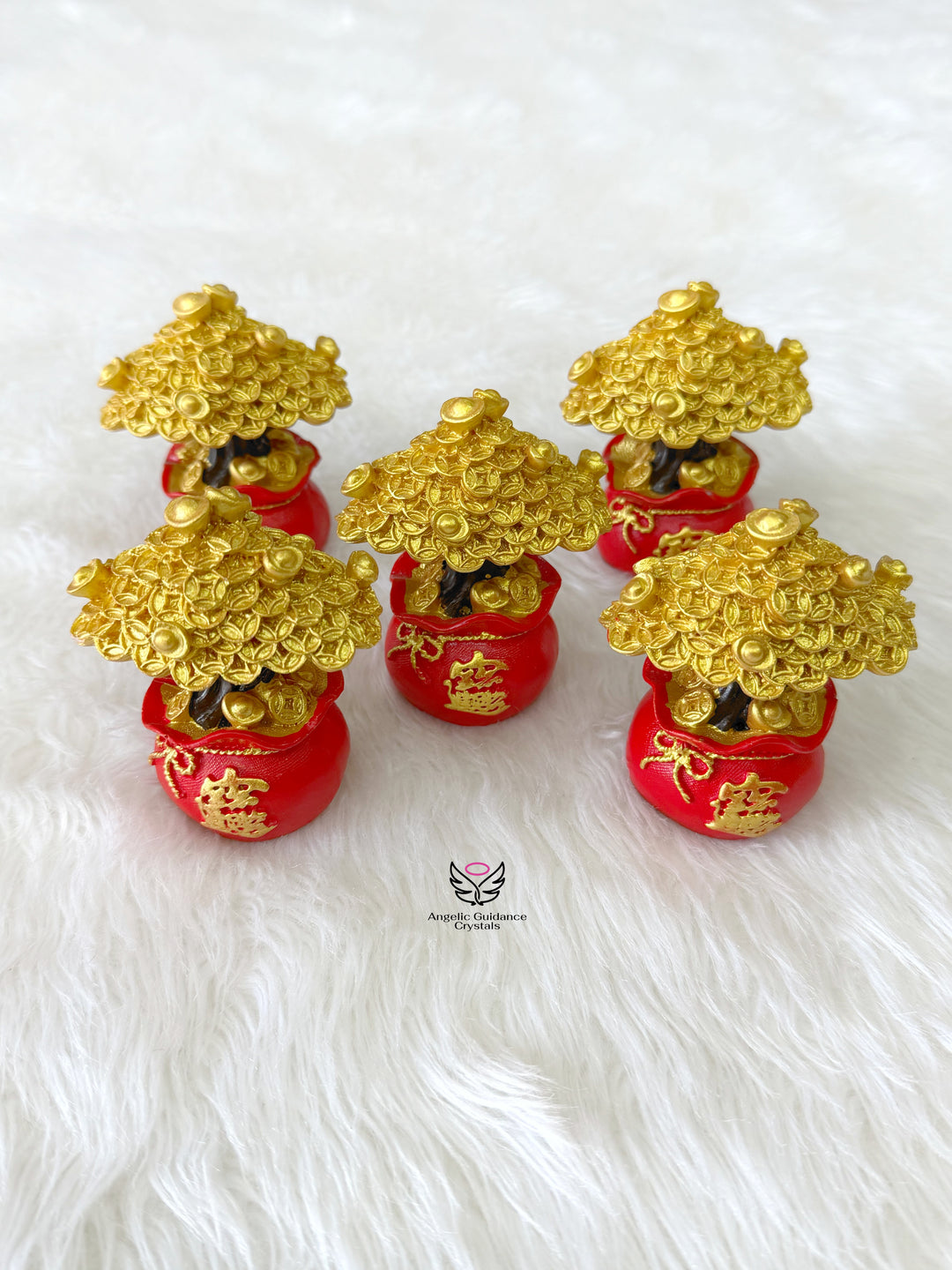 Golden Wealth Mini Tree