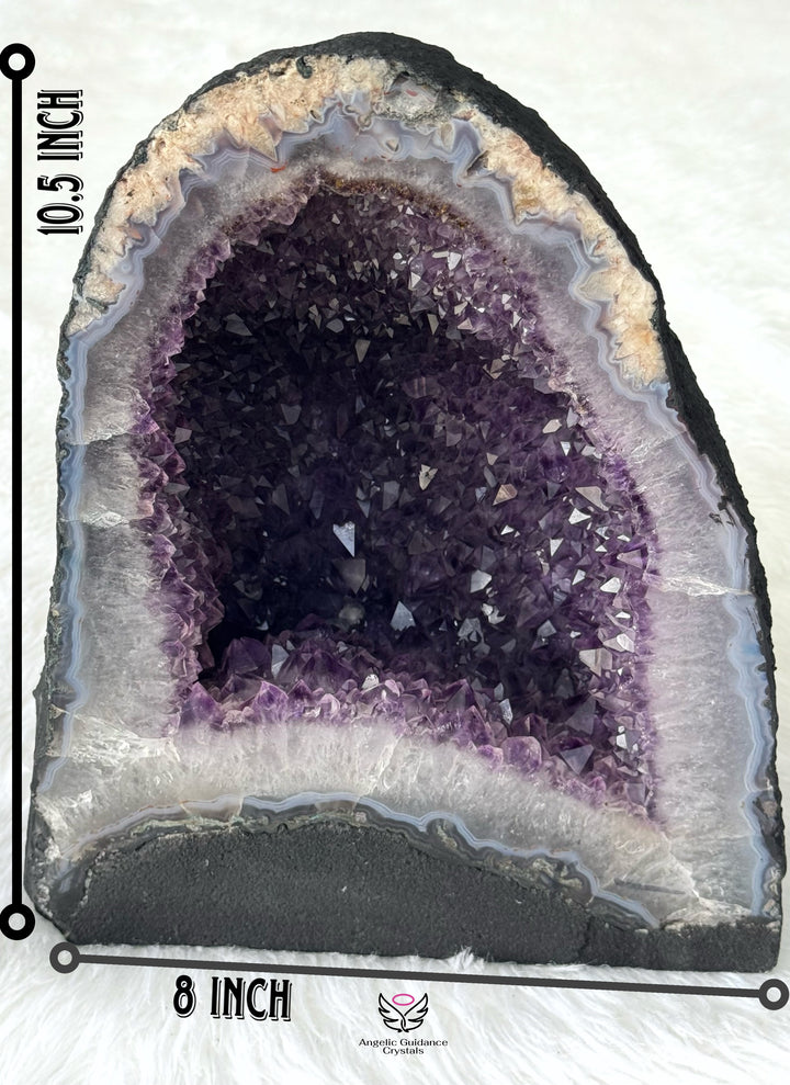 Amethyst Geode Cluster 9