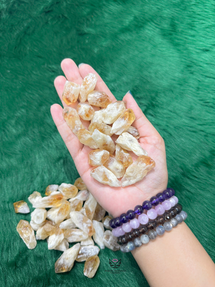 Citrine Raw Point Stone Small