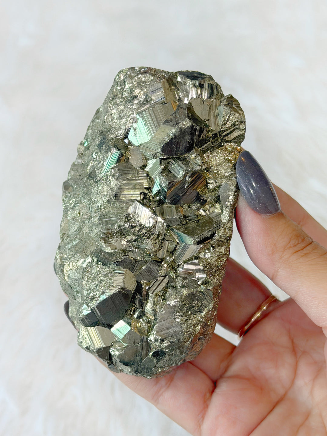 Pyrite Cubic Cluster 8