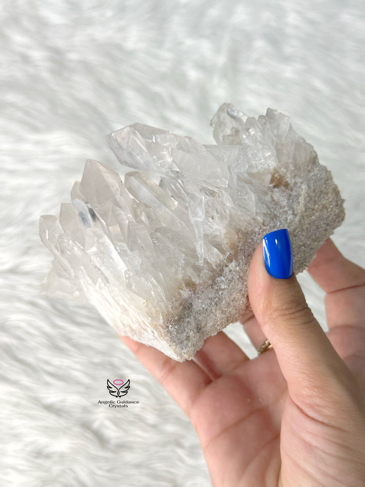 Clear Quartz Lemurian Cluster 8
