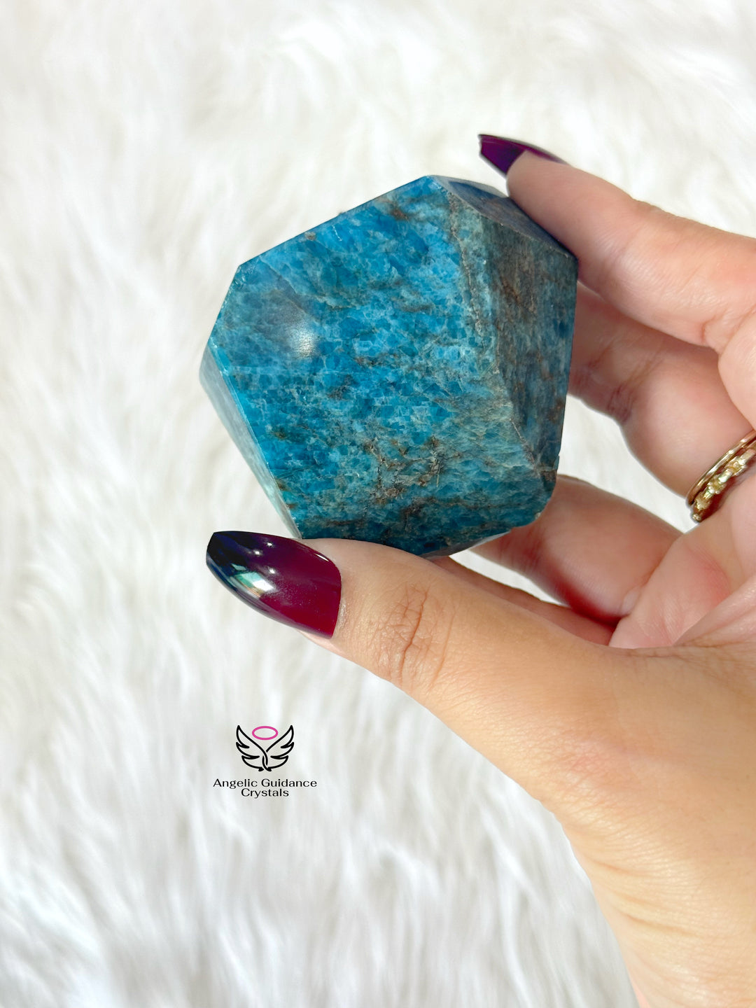 Blue Apatite Freeform Large