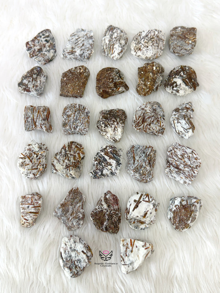 Astrophyllite Raw Stone For Transformation &amp; Growth Lot 1
