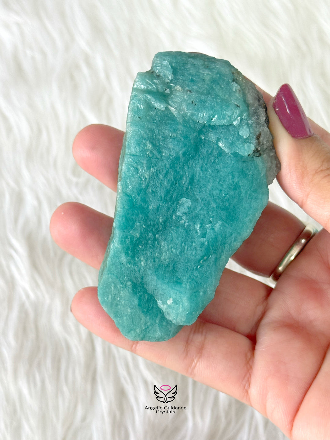Amazonite Raw Stone Large Aaa