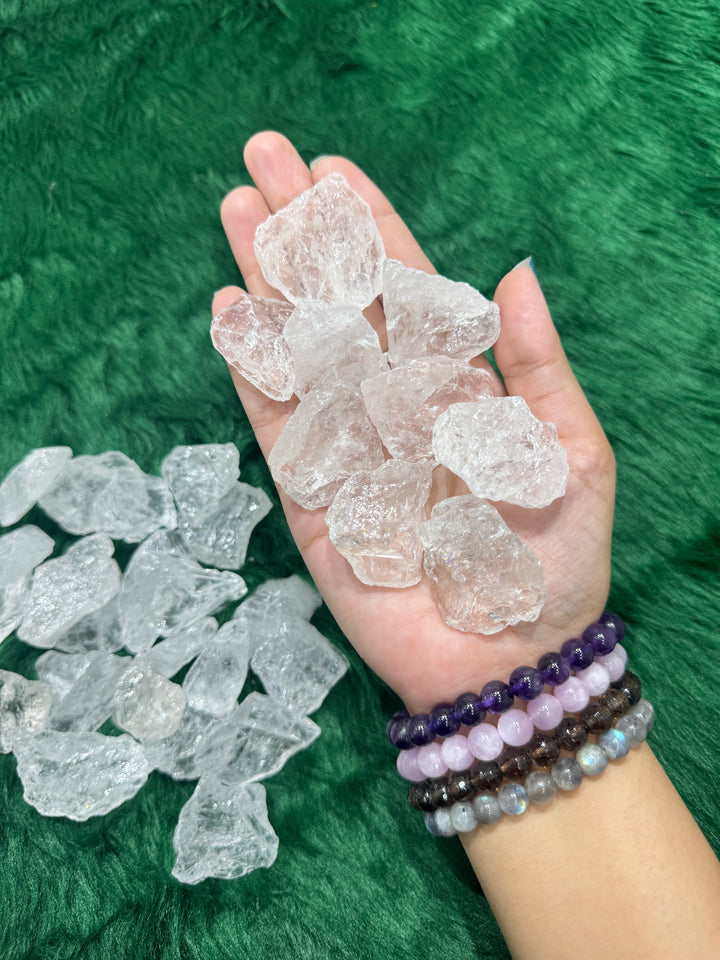 Clear Quartz Raw Stone Xsmall AAA