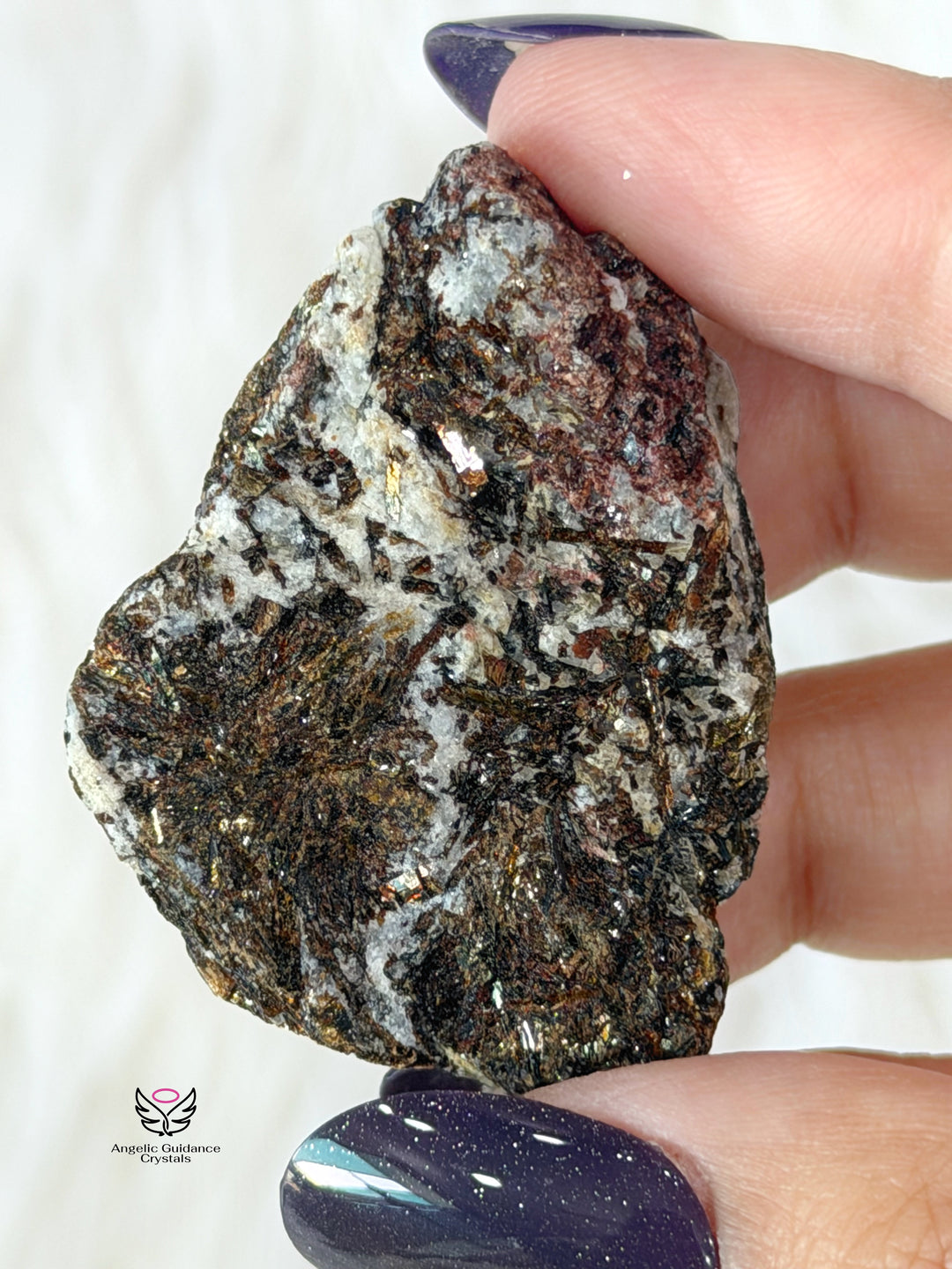 Astrophyllite Raw Stone For Transformation &amp; Growth Lot 1
