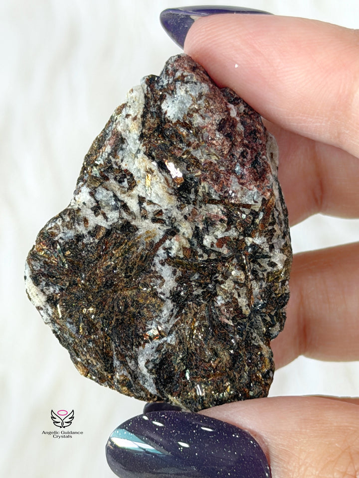 Astrophyllite Raw Stone For Transformation &amp; Growth Lot 1