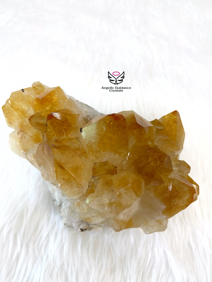 Citrine Cluster Large 1