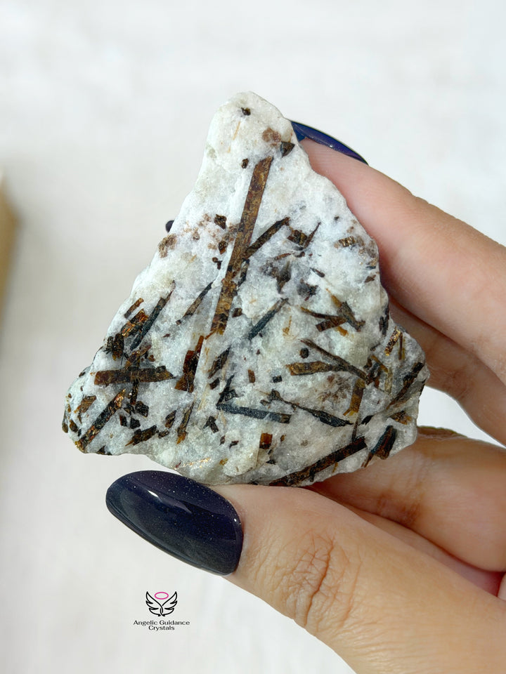 Astrophyllite Raw Stone For Transformation &amp; Growth