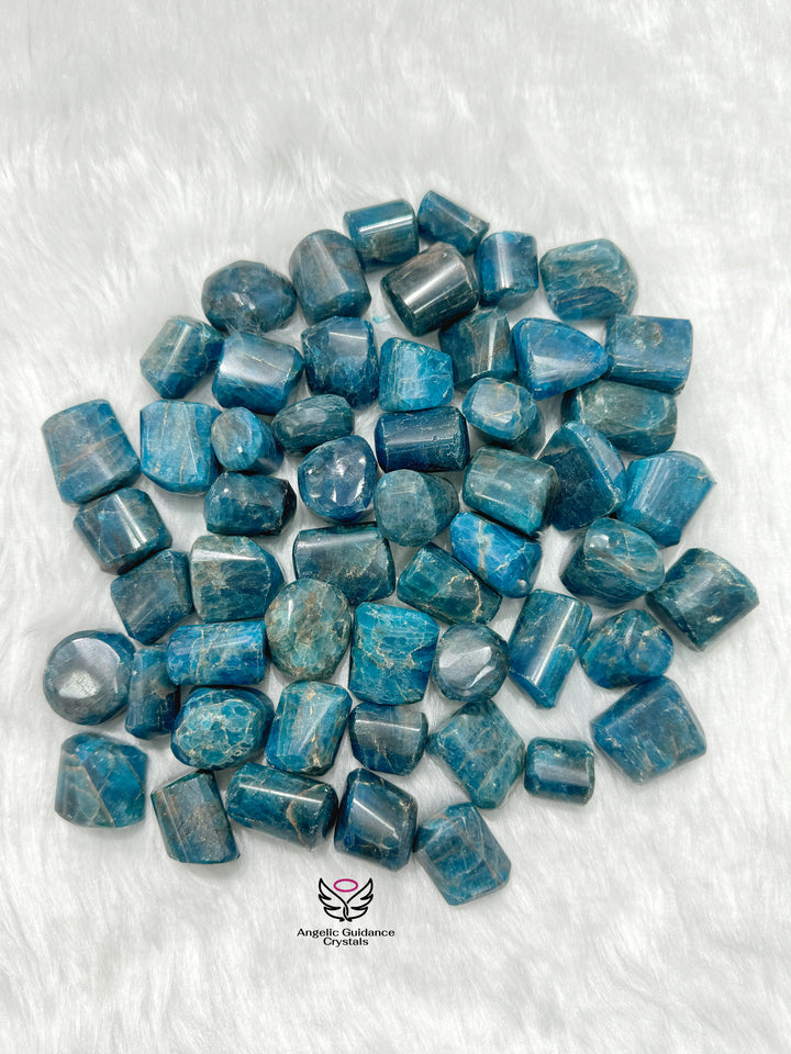 Blue Apatite Tumble