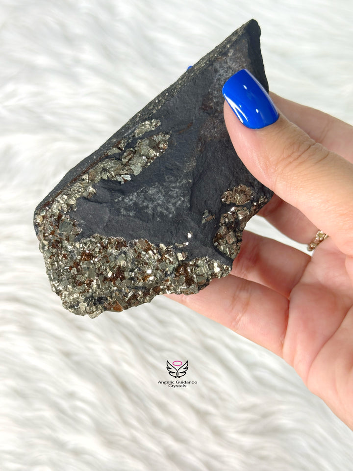 Shungite With Pyrite Rawstone 2