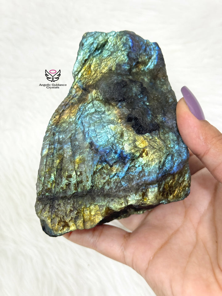 Labradorite Raw Stone 12