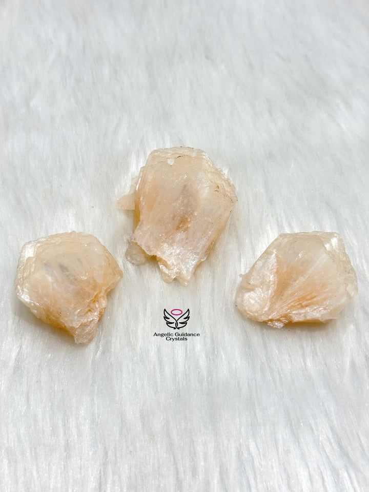 Stilbite Raw Stone Small