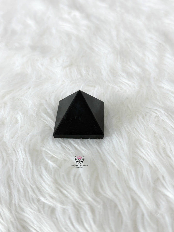 Black Tourmaline Pyramid Small