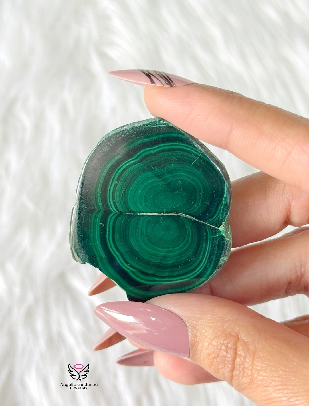 Malachite Raw Slice Small