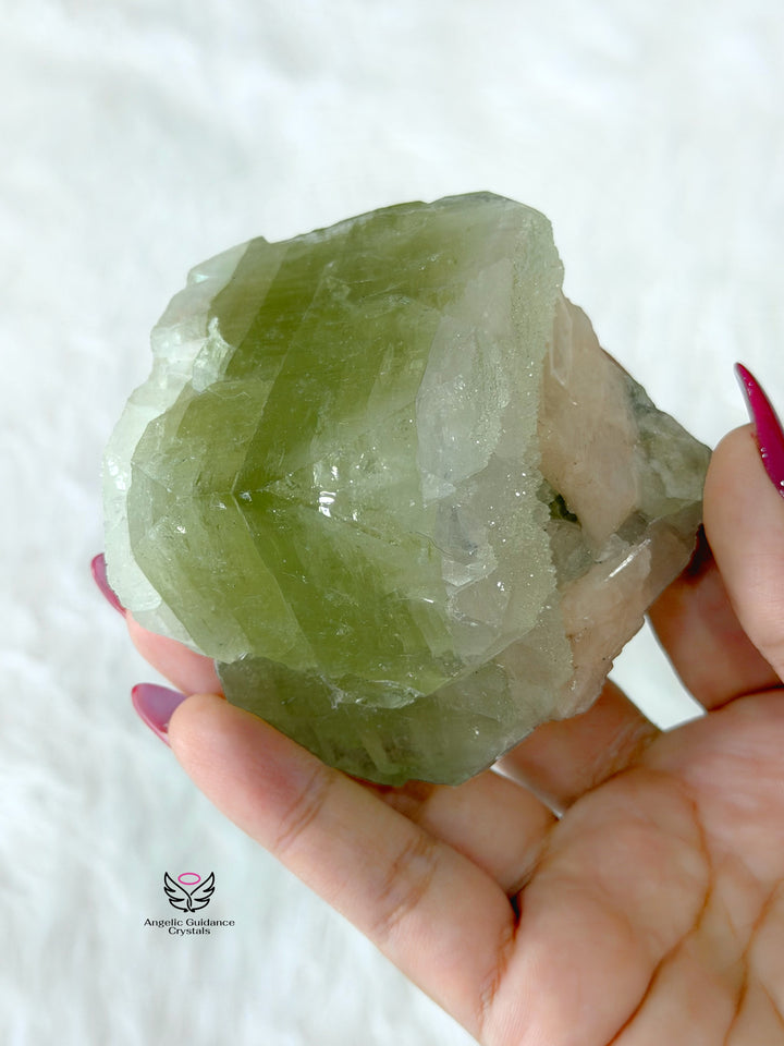 Green Apophyllite Cluster 