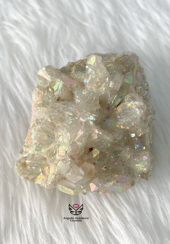 Angel Aura Quartz Cluster Large #2