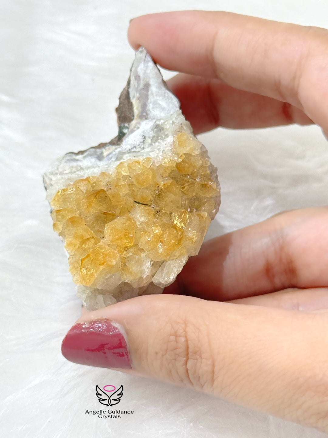 Citrine Cluster Small
