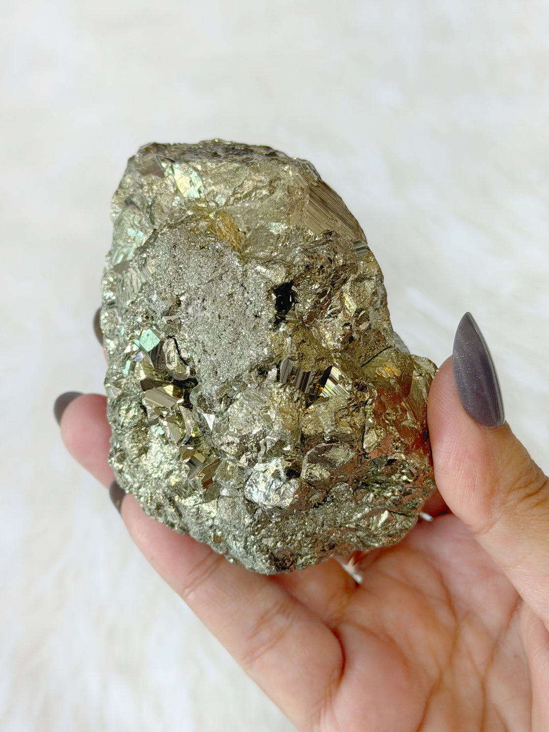 Pyrite Cubic Cluster 9