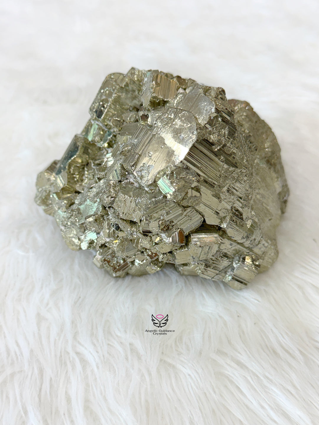 Pyrite Cubic Cluster 22