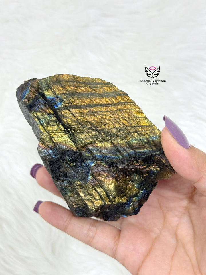 Labradorite Raw Stone 8