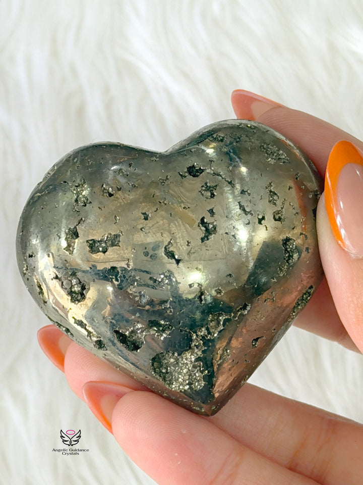 Pyrite Cluster Heart 3