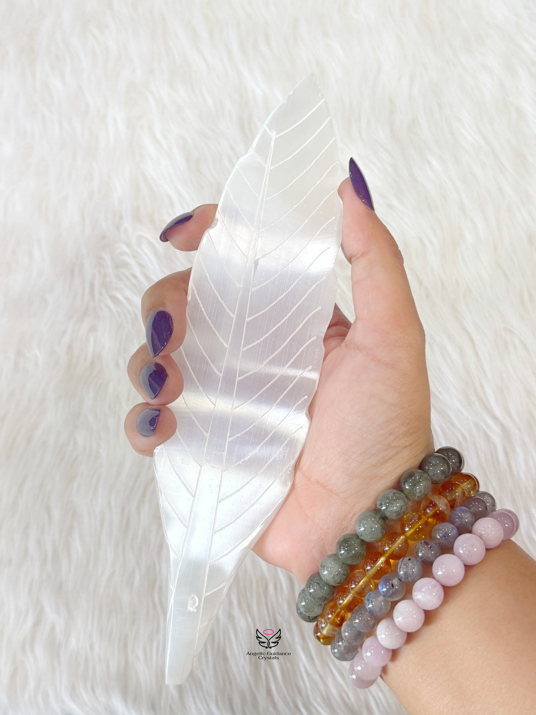 Selenite Feather