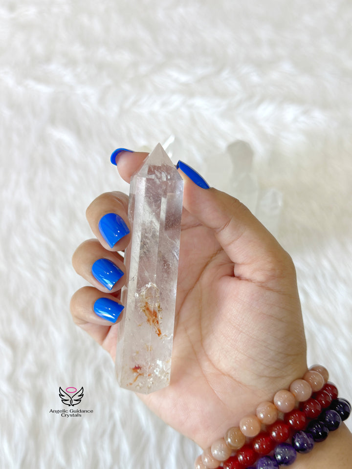 Clear Quartz Tower Large