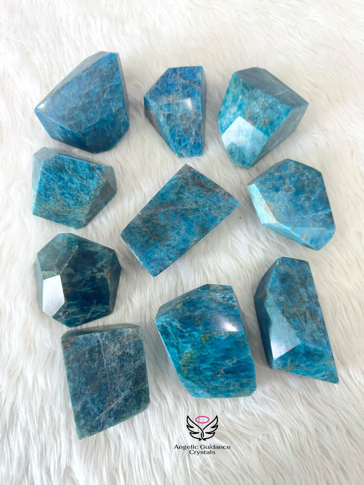 Blue Apatite Freeform Large